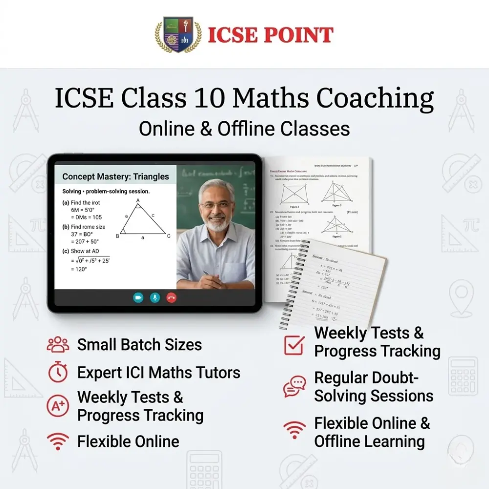 ICSE Class 10 Maths Coaching